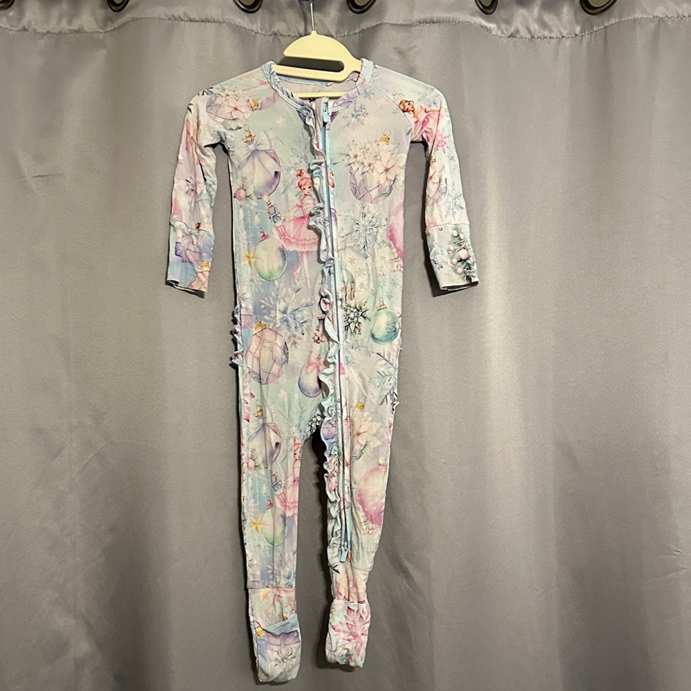 Bums & Roses Christmas Fairy Print 12-18 month - Picture 2 of 6